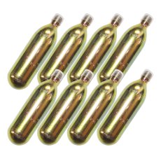 画像1: 水草育成用 [新瓶] CO2ボンベカートリッジ 内容量74g 8本 / 口径 5/8-18UNF (1)