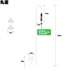 画像7: クリスタルアクア CO2拡散器 - クリアCO2ディフューザースーパーミスト　バブルカウンター・逆止弁一体型　高圧用　アクアリウム・水草水槽育成用 (7)