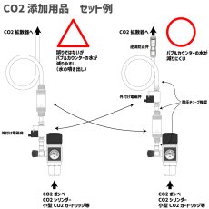 画像2: CO2用電磁弁　外付けタイプ　超小型 発熱が少なく防水・高性能 水草水槽　アクアリウム・水草水槽育成用 (2)