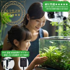 画像5: クリスタルアクア　CO2フルセットCタイプ　水草育成用CO2添加セット　低流量スピコン電磁弁一体型CO2レギュレーター、タイマー他　外部フィルターホースに接続　アクアリウム・水草水槽育成用 (5)